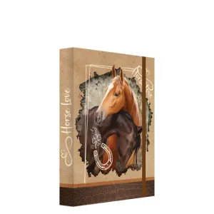 JUNIOR - Box na zošity A5 Jumbo Horse Love