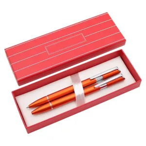 JUNIOR - Sada RAPID B+P - oranžová, Guľôčkové pero + Mechanická ceruzka