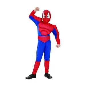 JUNIOR - Detský kostým Spider Hero, veľkosť 110/120 cm - sada