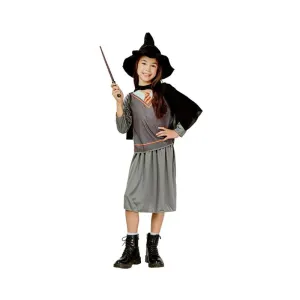 JUNIOR - Detský kostým Čarodejník (tričko, pelerína, sukňa, klobúk), veľkosť 120 / 130 cm