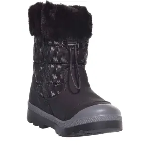 Junior League AUBAGNE Dievčenská zimná obuv, čierna, veľkosť #446321