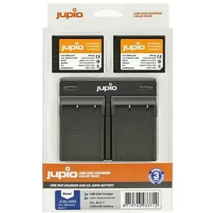 Jupio set 2× Battery BLX-1 2280 mAh + USB Dual Charger pre OM systém