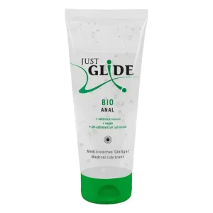 Just Glide Bio ANAL - vegánsky lubrikant na báze vody (200ml)