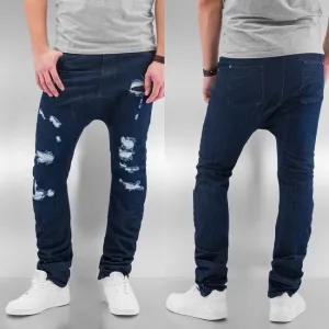 Just Rhyse Ole Antifit Jeans Dark Blue - Size:W 34  L 34