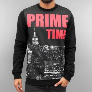 Just Rhyse Prime Time Sweater Black - Size:M