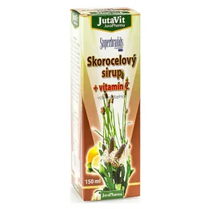 JutaVit Skorocelový sirup + vitamín C, 150 ml