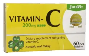 Jutavit Vitamín C 200 mg, 60 tabliet