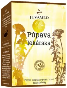 JUVAMED PÚPAVA LEKÁRSKA - KOREŇ bylinný čaj sypaný 1x40 g
