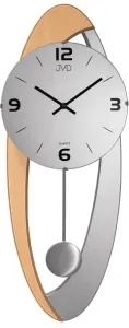 Dizajnové kyvadlové nástenné hodiny JVD NS15021/ 68, 58cm #3441128