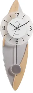 Dizajnové kyvadlové nástenné hodiny JVD NS18009/68, 60cm #3443010