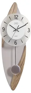 Dizajnové kyvadlové nástenné hodiny JVD NS18009/78, 60cm #3443007