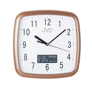 Nástenné hodiny JVD DH615.5, Rose 25cm #3443278
