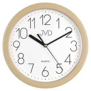 Nástenné hodiny quartz béžove Time 2.15 25cm