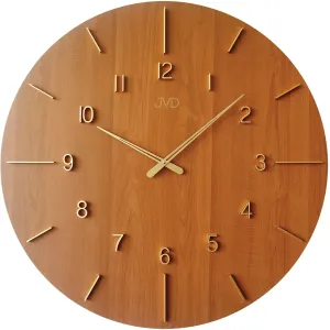 Drevené nástenné hodiny JVD HC701.1, 70 cm