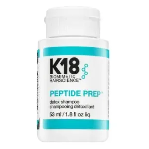 K18 Peptide Prep Detox Shampoo hĺbkovo čistiaci šampón pre všetky typy vlasov 53 ml