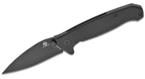 Zatvárací nôž TDI Law Enforcement KA-BAR® – Čierna čepeľ, Čierna (Farba: Čierna, Varianta: Čierna čepeľ) #5809563