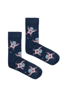 Kabak Unisex's Socks Patterned Cosmonauts #4291680