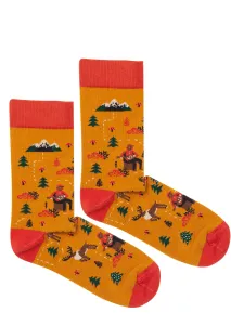 Kabak Unisex's Socks Patterned Trip Out Of Town #4290636