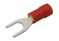 Vidlička 4.3mm, vodič 0.5-1.5mm červená #3757050