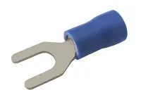 Vidlička 4.3mm, vodič 1.5-2.5mm modrá #3757046