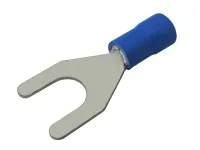 Vidlička 6.5mm, vodič 1.5-2.5mm modrá #3757044
