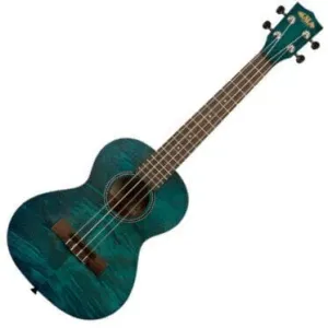 Kala KA-KA-TEM-B-W/UB-T Tenorové ukulele Blue Satin