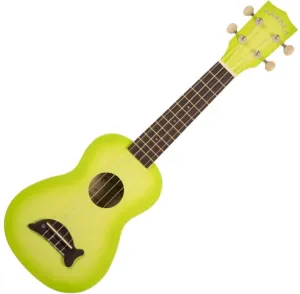 Kala Makala Dolphin Sopránové ukulele Green Apple Burst #5824177