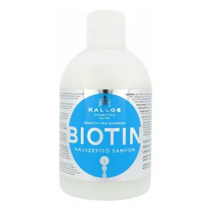 Kallos Biotin Beautifying Shampoo rozjasňujúci šampón pre hebkosť a lesk vlasov 1000 ml