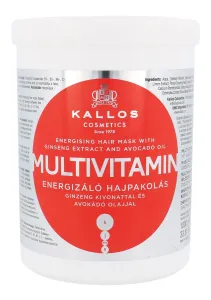 Kallos Oživujúca maska na vlasy s multivitamíny (Multivitamin With Ginseng Extract and Avocado Hair Mask) 1000 ml