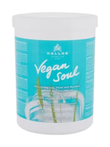 Kallos Cosmetics Vegan Soul Volumizing 1000 ml maska na vlasy pre ženy na jemné vlasy