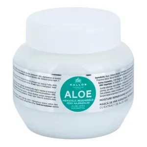 Kallos Aloe Moisture Repair Shine Hair Mask vyživujúca maska pre hebkosť a lesk vlasov 275 ml