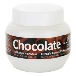 Kallos Cosmetics Chocolate 275 ml maska na vlasy pre ženy na poškodené vlasy; na šedivé vlasy