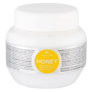 Kallos Cosmetics Honey 275 ml maska na vlasy pre ženy na poškodené vlasy; na šedivé vlasy; na všetky typy vlasov