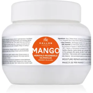 Kallos Cosmetics Mango 275 ml maska na vlasy pre ženy na poškodené vlasy; na šedivé vlasy; na všetky typy vlasov; na oslabené vlasy