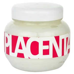Kallos Oživujúci maska pre suché a poškodené vlasy s výťažkom z placenty (Placenta Hair Mask) 275 ml