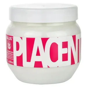 Kallos Oživujúci maska pre suché a poškodené vlasy s výťažkom z placenty (Placenta Hair Mask) 800 ml