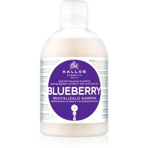 Kallos Blueberry Hair Revitalizing Shampoo vyživujúci šampón s hydratačným účinkom 1000 ml