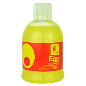 Kallos Cosmetics Egg 1000 ml šampón pre ženy na šedivé vlasy; na normálne vlasy