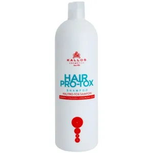 Kallos Regeneračný šampón s keratínom a kyselinou hyaluronovou KJMN (Hair Pro-Tox Shampoo) 1000 ml