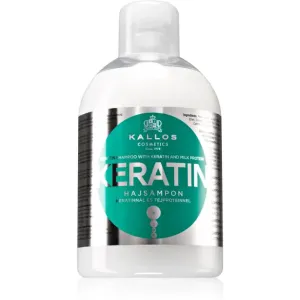 Kallos Regeneračný šampón s keratínom a mliečnymi proteínmi (Keratin Shampoo) 1000 ml