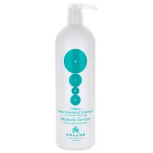 Kallos Hĺbkovo čistiaci šampón pre mastné vlasy a vlasovú pokožku KJMN (Deep-Cleaning Shampoo) 1000 ml