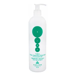 Kallos Hĺbkovo čistiaci šampón pre mastné vlasy a vlasovú pokožku KJMN (Deep-Cleaning Shampoo) 500 ml