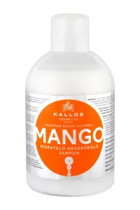 Kallos Cosmetics Mango 1000 ml šampón pre ženy na poškodené vlasy; na šedivé vlasy; na farbené vlasy; na oslabené vlasy; na nepoddajné vlasy