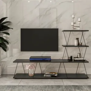 TV stolek ILGAZ 150 cm antracitový