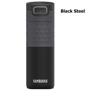 Kambukka - Termo hrnček Etna Grip 500ml Black Steel 11-01010