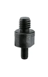 K&M 23721 Threaded bolt black passivated 5/8