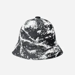 Kangol Airbrush Casual Hat K3546 Čierna / Biela