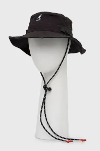 Bavlnený klobúk Kangol čierna farba, bavlnený #9205383