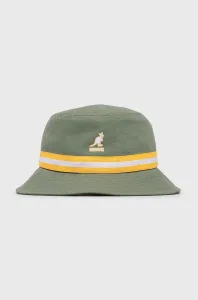 Bavlnený klobúk Kangol zelená farba, bavlnený #8802877