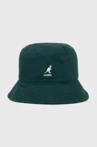 Bavlnený klobúk Kangol zelená farba, bavlnený #4225790